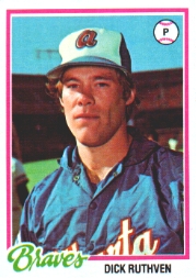 1978 Topps Baseball Cards      075      Dick Ruthven